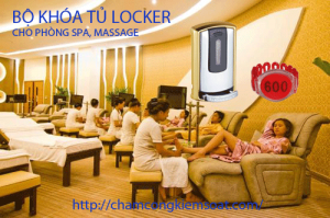 khóa tủ locker TỦ ĐỒ CÁ NHÂN PHÒNG SPA - MASSAGE