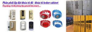 Khóa tủ đồ cá nhân cho phòng gửi đồ
