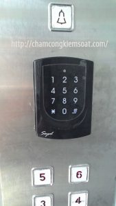 Kiểm soát ra vào thang máy phân quyền các tầng đi lại