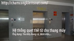 Hệ thống quẹt thẻ từ thang máy an toàn hiệu quả