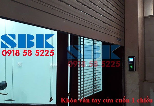 Khóa-vân-tay-cửa-cuốn-tự-động- Ronald jack SF200