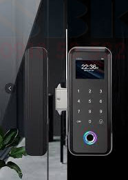 khóa vân tay cửa kính dạng trượt, lùa