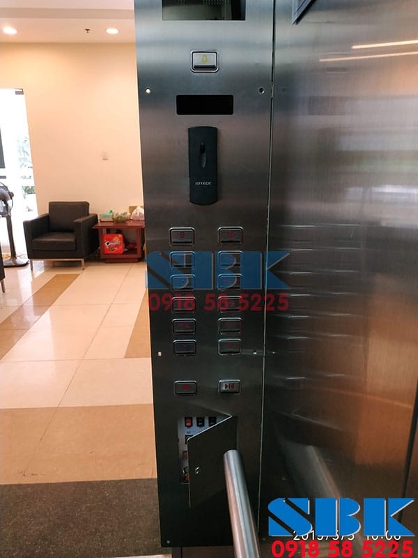 bộ thẻ từ thang máy idteck IP 10 hàn quốc
