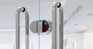 KHÓA VÂN TAY CỬA KÍNH ZKS-GW1