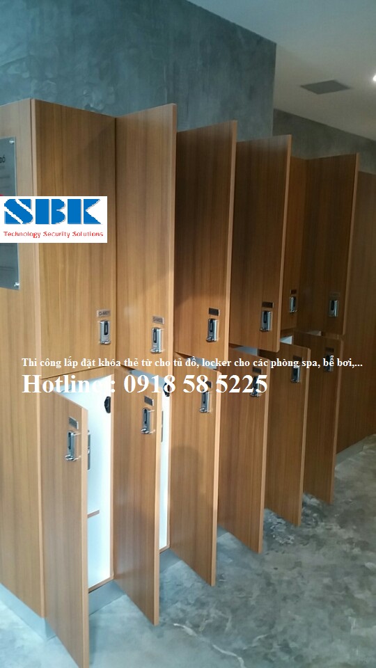 Khóa tủ đồ - khóa từ cho tủ locker giá rẻ