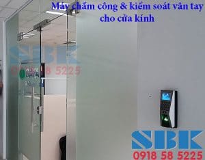Máy chấm công & kiểm soát cửa vân tay