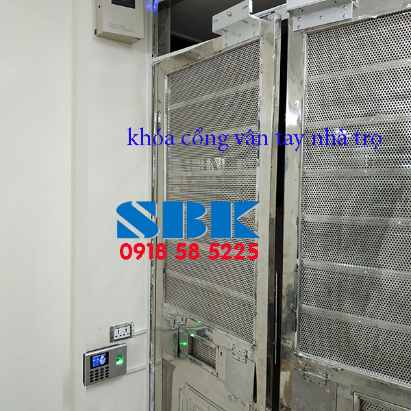 khóa cửa vân tay nhà trọ