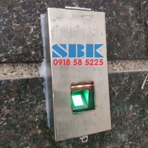 Khoá-vân-tay-cửa-cuốn-Ronald-jack-F9S---hộp-inox-bảo-vệ-máy-vân-tay