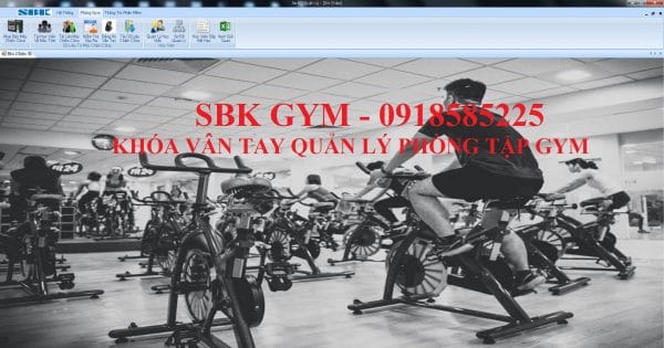 Báo giá Phần Mềm Quản Lý Gym Bằng Máy Vân Tay, thẻ từ