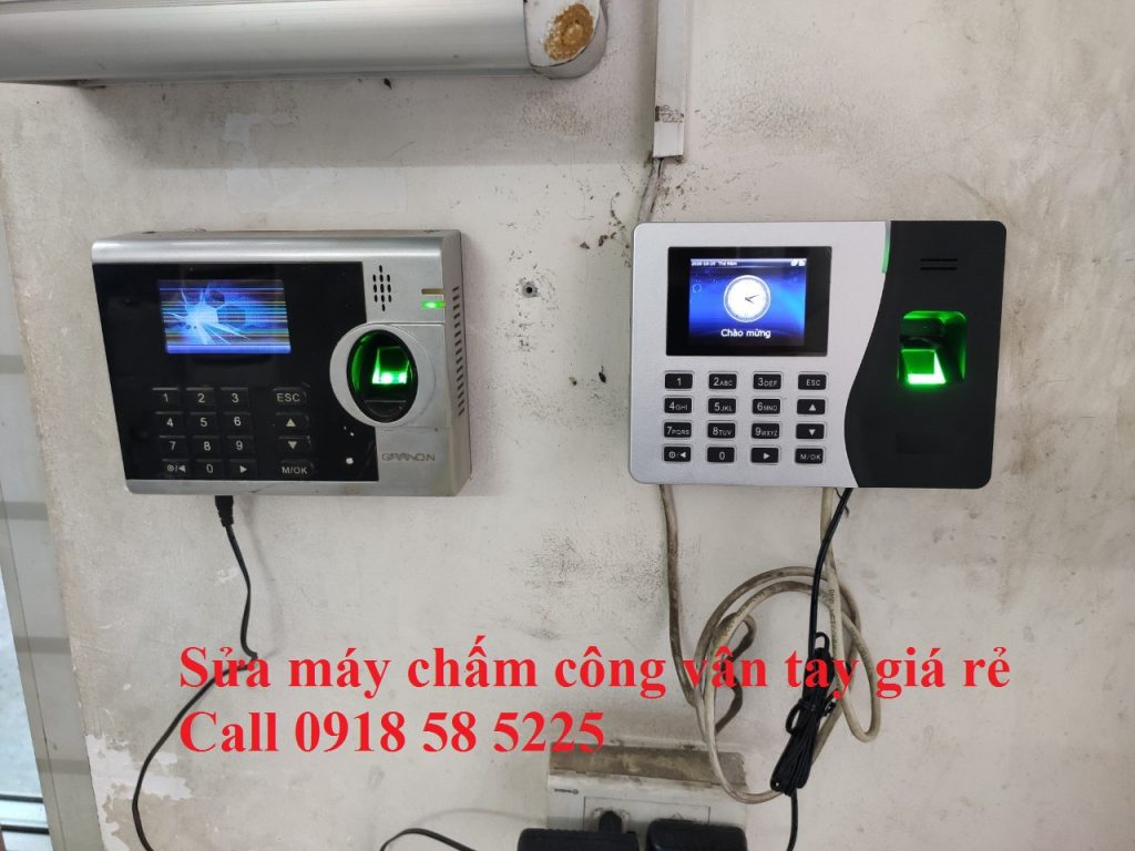 Sửa máy chấm công vân tay giá rẻ