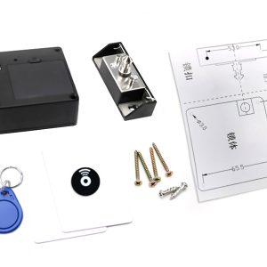 Khóa tủ locker thẻ từ LK-2108 bản vẽ lắp đặt