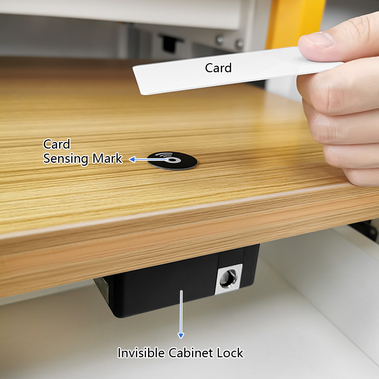 Khóa tủ locker thẻ từ LK-2108 - lắp đặt khóa từ tủ đồ