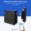 Khóa tủ locker thẻ từ Lk-2108 - lắp đặt Cabinet locker loại âm tủ thẩm mỹ