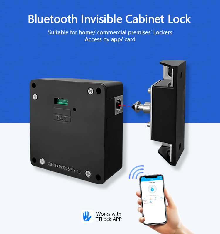 Khóa tủ locker thẻ từ Lk-2108 - lắp đặt Cabinet locker loại âm tủ thẩm mỹ