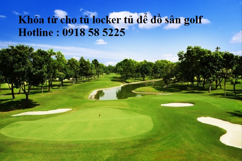 Khóa từ cho tủ locker tủ để đồ sân golf