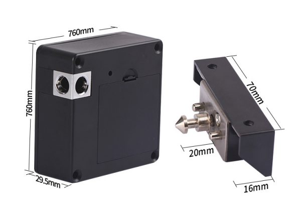 kích thước Khóa tủ locker thẻ từ Lk-2108 -