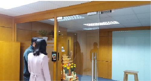 Lắp đặt Máy chấm công khuôn mặt kết hợp đo thân nhiệt AI08T giá rẻ tốt nhất 3