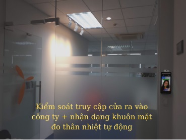 Lắp đặt Máy chấm công khuôn mặt kết hợp đo thân nhiệt AI08T giá rẻ tốt nhất 4
