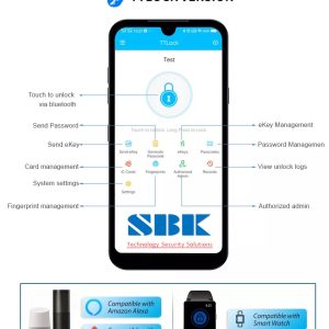 Hệ thống quản lý khóa tủ locker TTlock app