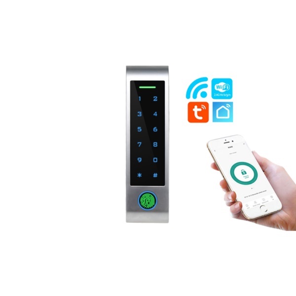 khóa vân tay nhà trọ app tuya smart HF4wifi