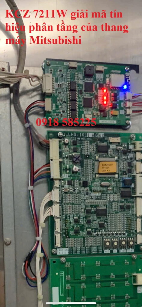 KCZ 7211W giải mã tín hiệu phân tầng Mitsubishi