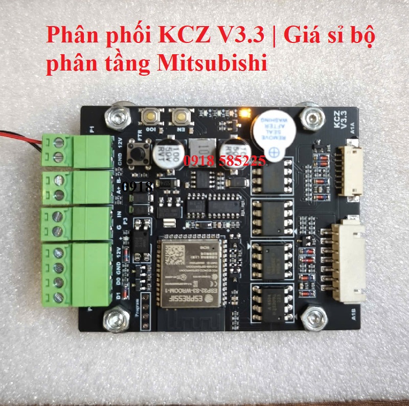 Phân phối KCZ V3.3 Giá sỉ bộ phân tầng Mitsubishi